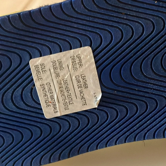 Puma Fendy Espadrille Slides Sulphur Spring/blue/black Slip on Sz 7 1/2 GUC - Picture 9 of 13